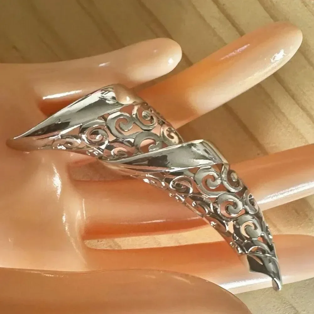 Givenchy silver swirl